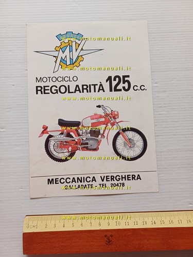 Agusta 125 regularity 1960s - agusta,