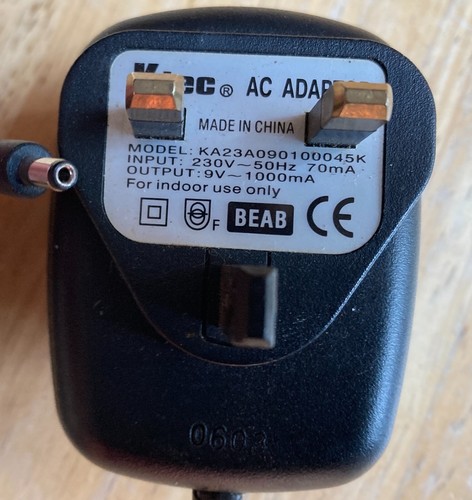 Ktec 1000ma ac - ktec, ac-ac