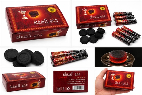 Sheesha hookah charcoal discs - sheesha,