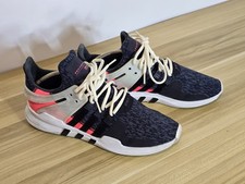 Adidas EQT support adv 91-16 men’s size UK 11.5 black white pink Trainers Shoes