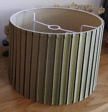 Olive Green Pleated Silk Feel