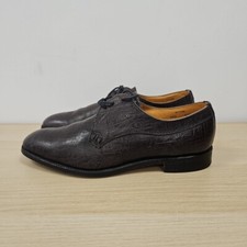 Loake Vintage Brown Textured