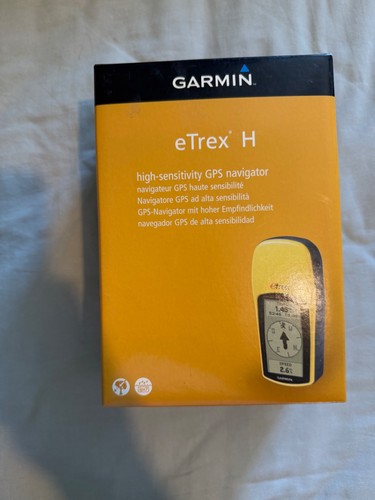 Garmin etrex handheld gps - etrex'h,