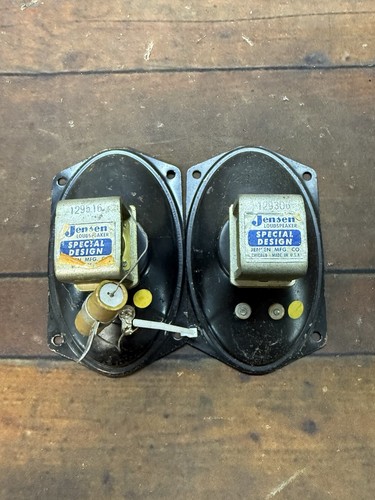 Pair vintage jensen 6x9 - vintage,