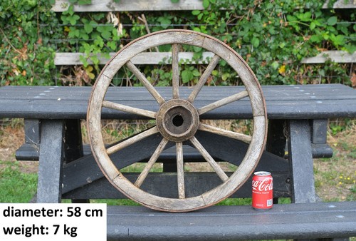Vintage old wooden - cart, wagon