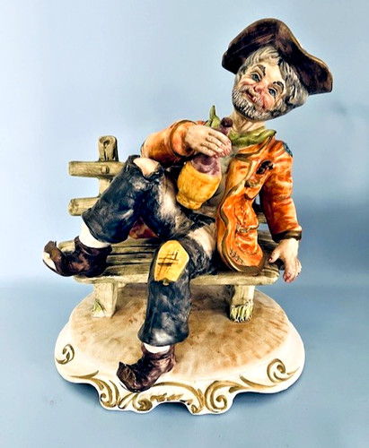 Large capodimonte tramp - large,