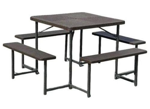 Square picnic table - square,