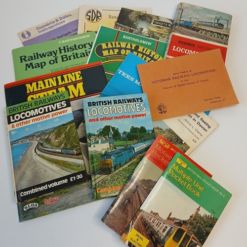 Railway books booklets maps - booklets,