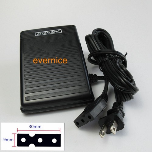 Foot control pedal power cable - foot,