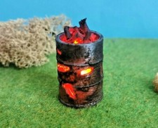 Burning Barrel Drum with LED