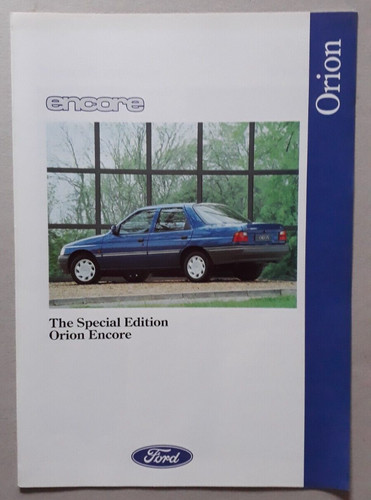 Ford orion encore special - orion,