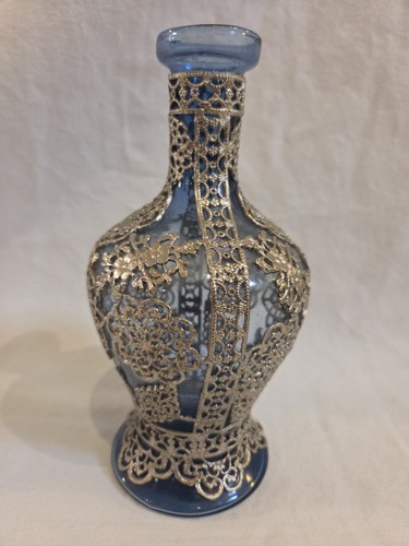Cobalt blue glass decorative - blue,