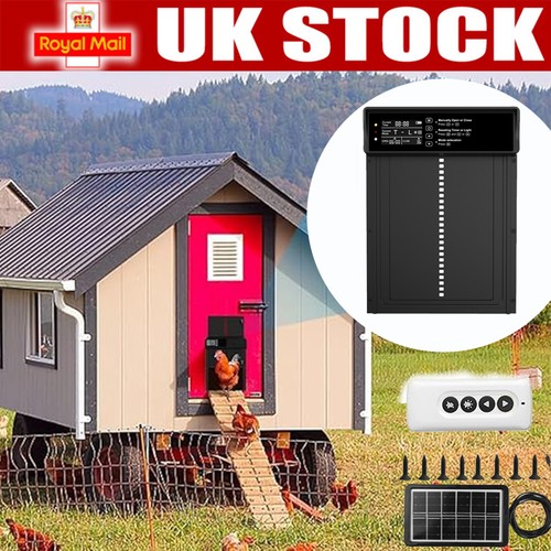 Automatic chicken coop door - chicken,