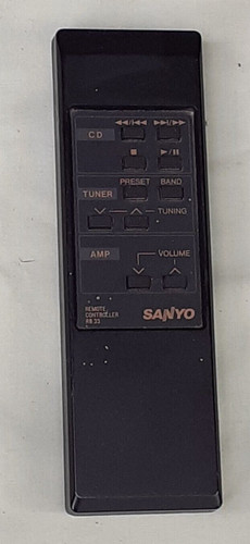 Sanyo z30 boombox remote - sanyo,