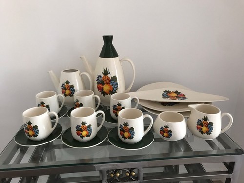Carlton ware coffee - carlton, set