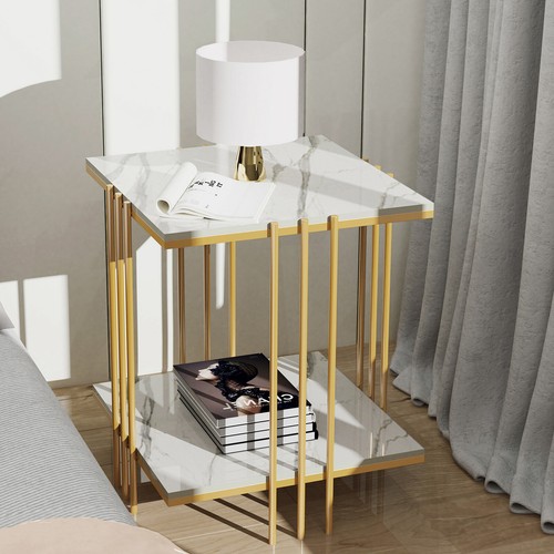 Modern marble coffee - coffee, table