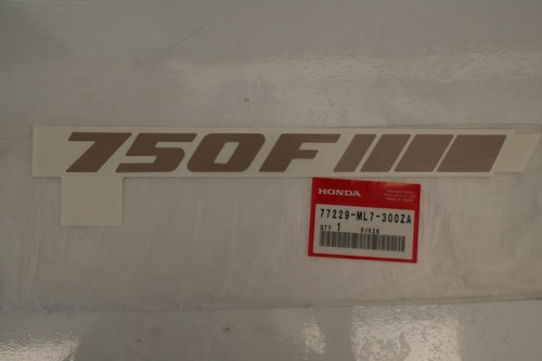 Left tail fairing stripe