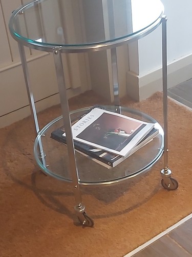 Brushed satin and glass - brushed,