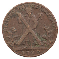 1790 EDINBURGH HALFPENNY