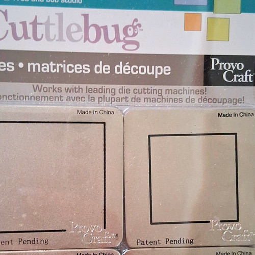Cuttlebug cutting dies - cutting, 1"
