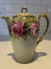 Antique Porcelain Teapot Zeh