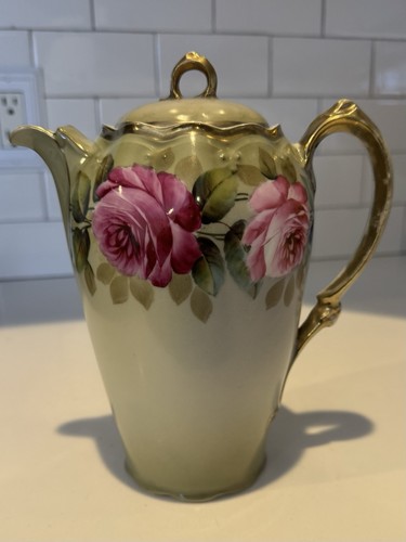 Antique porcelain teapot - porcelain, zeh