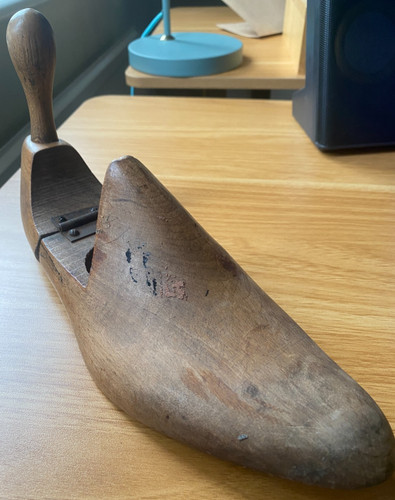 Vintage wooden cobbler shoe - cobbler's,