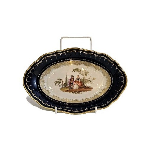 19thc porcelain serving - 19thc,