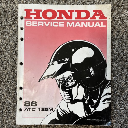 Honda atc 125m 1986 shop - atc,