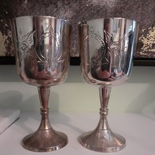 Pair of Vintage Hard Soldered