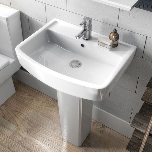 Modern square wash - wash, basin