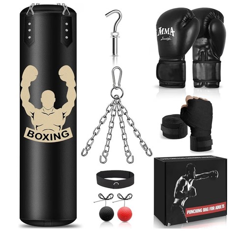 Heavy punch bag set - punch, for