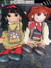 Rosie & Jim Rag Dolls Vintage