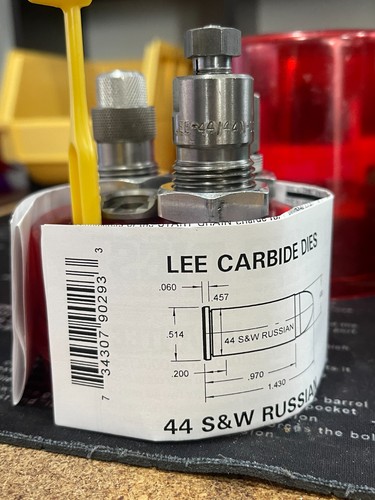 Lee reloading set s w - set, .44