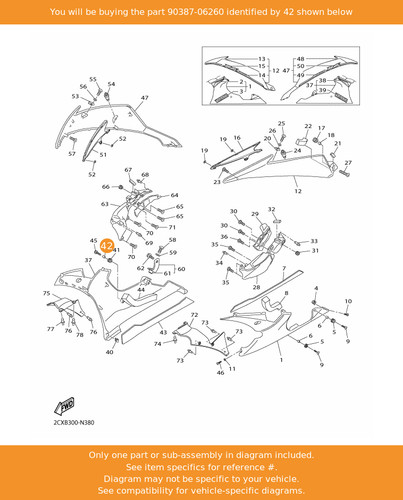 Yamaha collar 90387 - yamaha, collar,