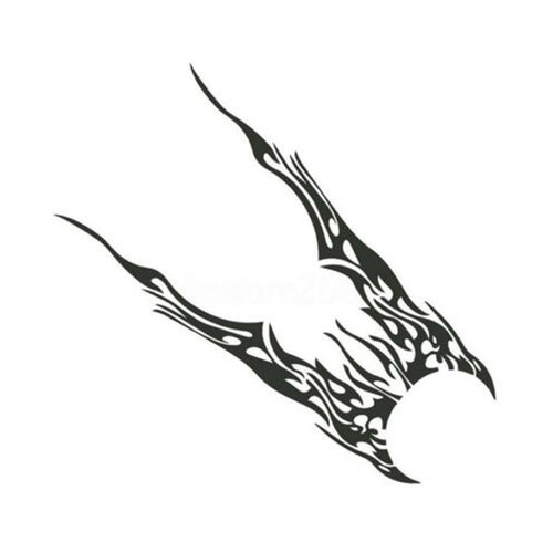 Pair car body side sticker - 1,