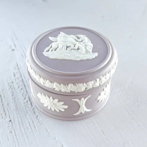 Wedgwood jasperware lidded - wedgwood,