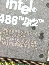 Motherboard 486 DX2 50 CPU