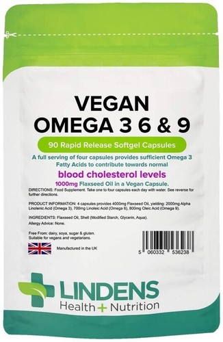 Vegan omega 9 - 6, 1000mg