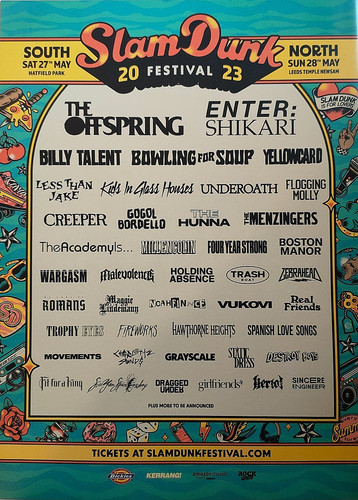 Slam dunk festival 2023 a4 - dunk,