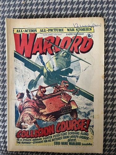 Warlord comic 81 april - no#,