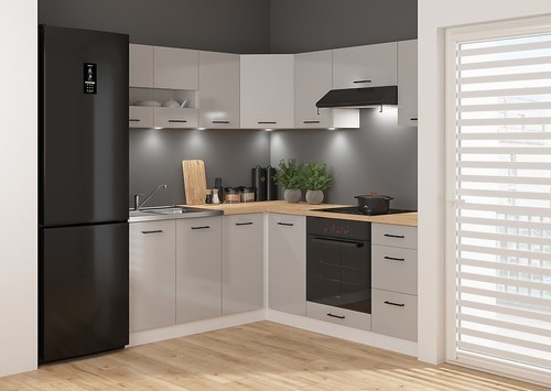 Corner kitchen cabinet set - corner,