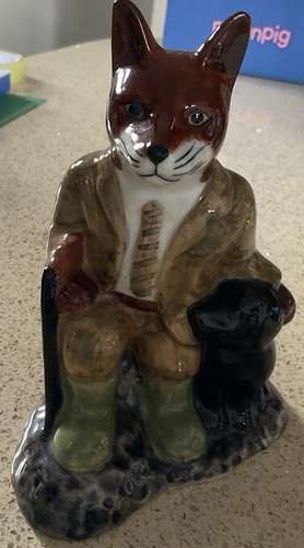 Quail ceramics fox - quail,