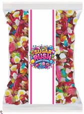 1KG Halal Jelly Sweet Mix – Sour Pick n Mix Sweets – Fresh Bulk Bag – UK Seller