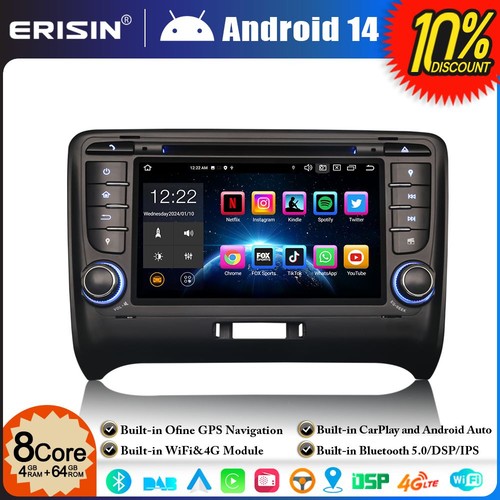 64gb android car stereo sat - android, 14