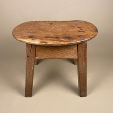 Vintage Oval Milking Stool