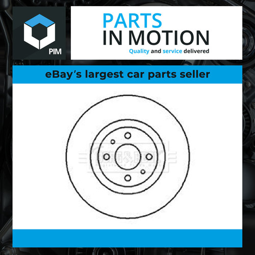 Brake discs pair vented - 2x,