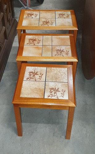 Vintage danish teak nest - danish, of