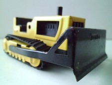 Tonka Vintage 1970's Mini bull dozer in yellow.