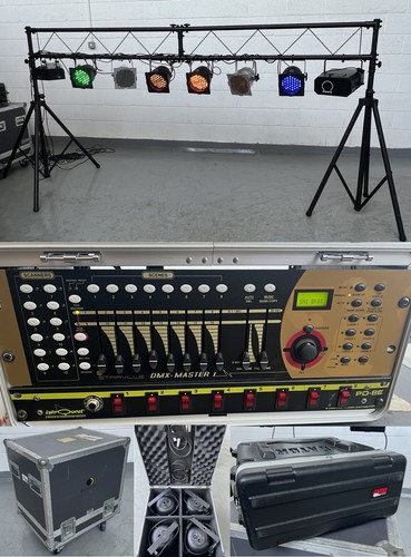 Band stage lighting rig - stage,